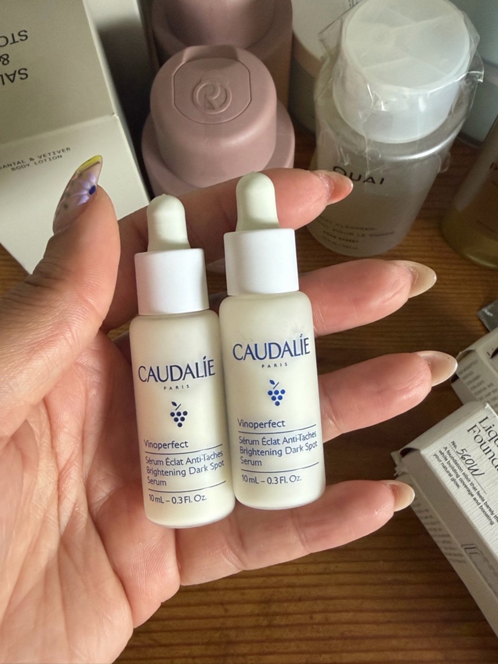 Caudalie Vinoperfect Brightening Dark Spot Serum Lot of 2